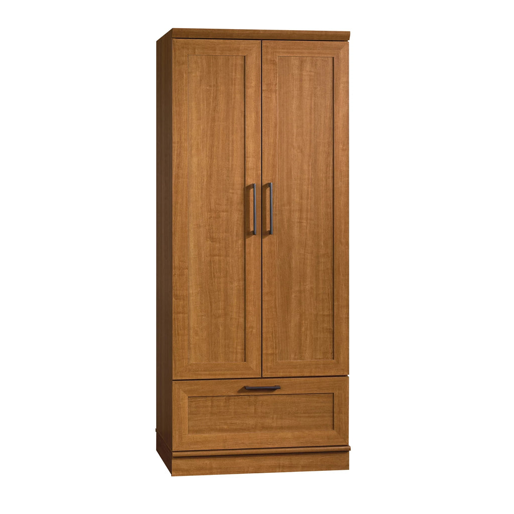 Sienna Oak Finish Wardrobe/Storage Cabinet L566830