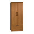 Sienna Oak Finish Wardrobe/Storage Cabinet L566830