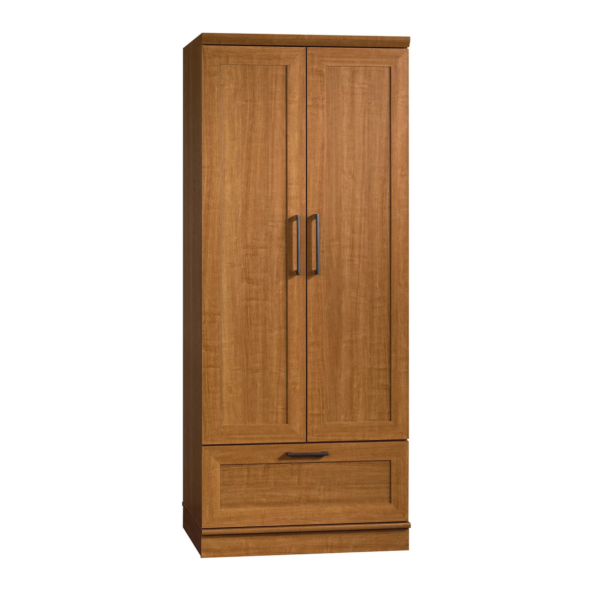 Sienna Oak Finish Wardrobe/Storage Cabinet L566830