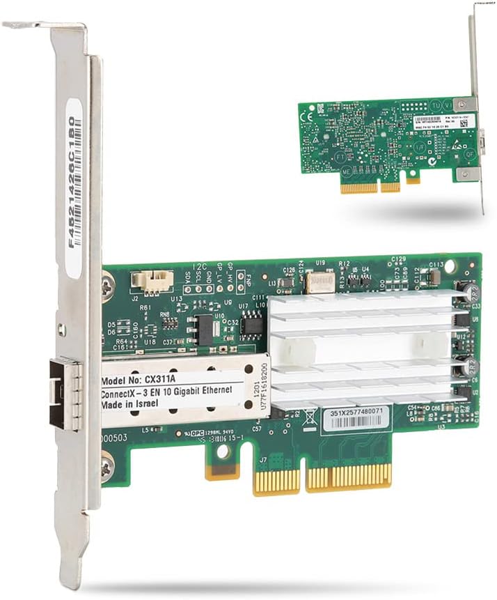 10 Gigabit SFP Fiber Optic Network Card X70560