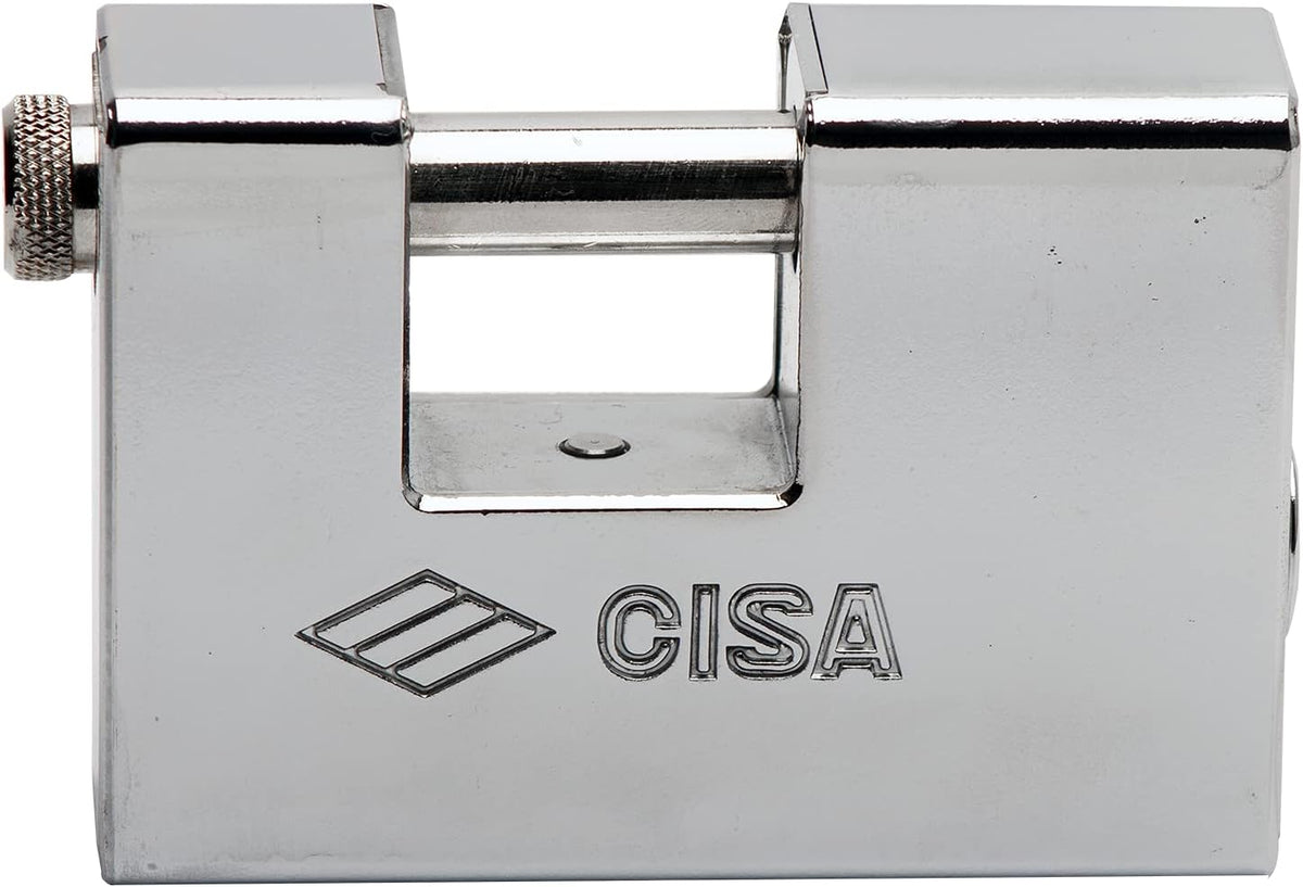 4'' Rectangular Heavy Duty Armored Padlock with 2 Keys, Pack of 2 B15159