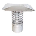 Stainless Steel Slip-In Round Cap G618