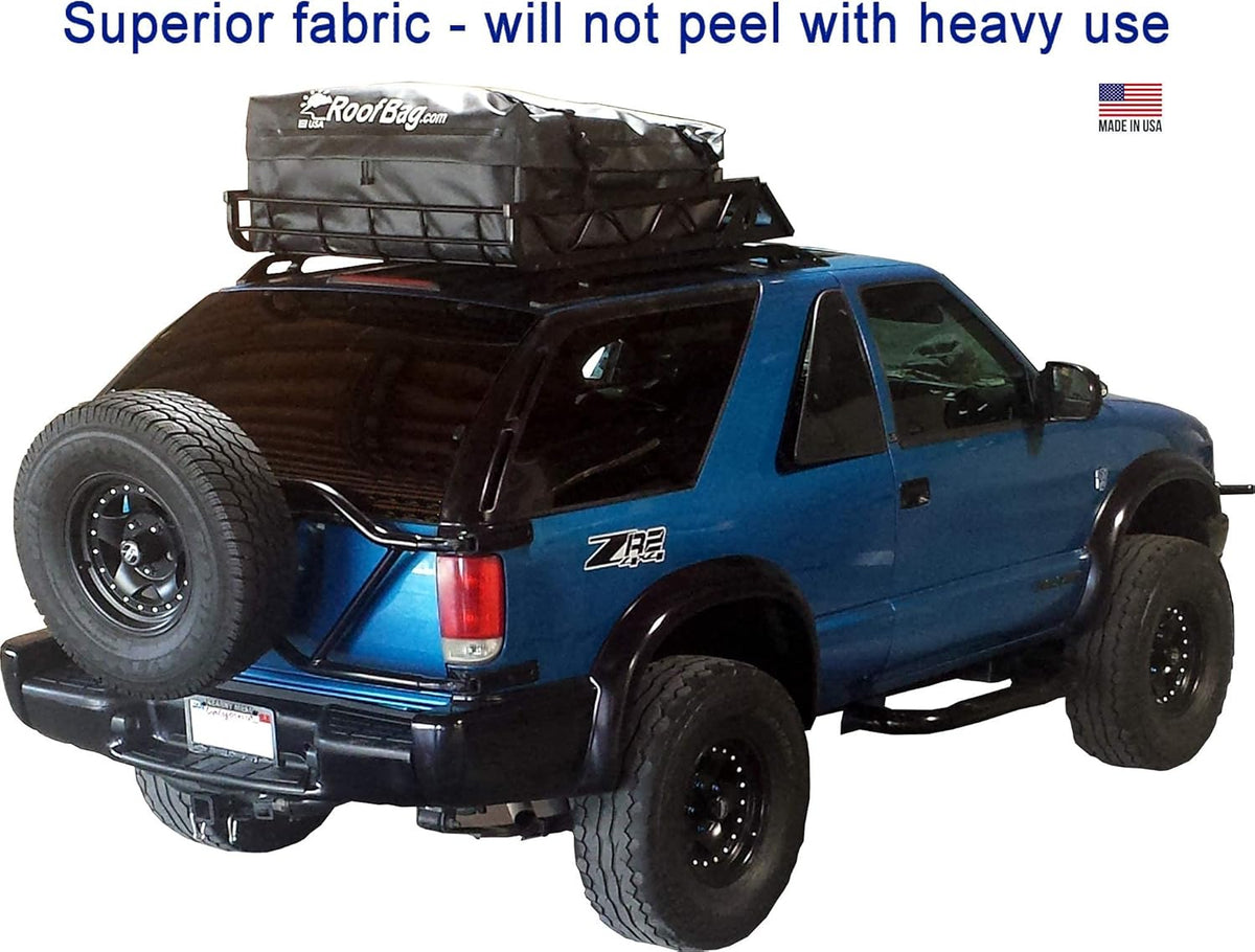 11 Cubic Feet Waterproof Rooftop Cargo Carrier with Straps and Storage Bag S300