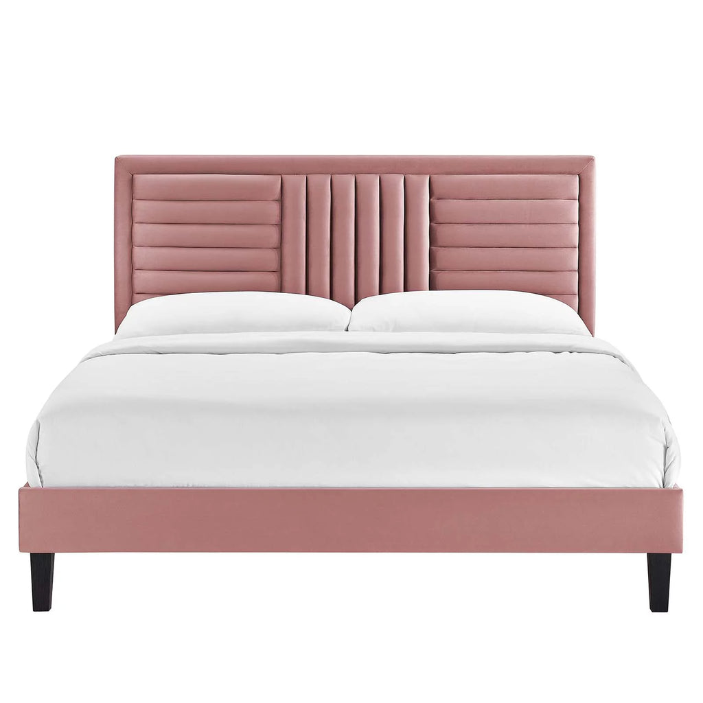 King Platform Bed R7757