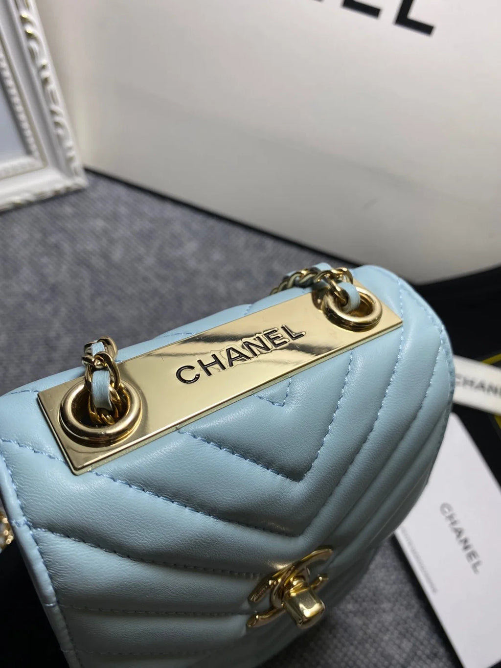 Light Blue Bag R45141