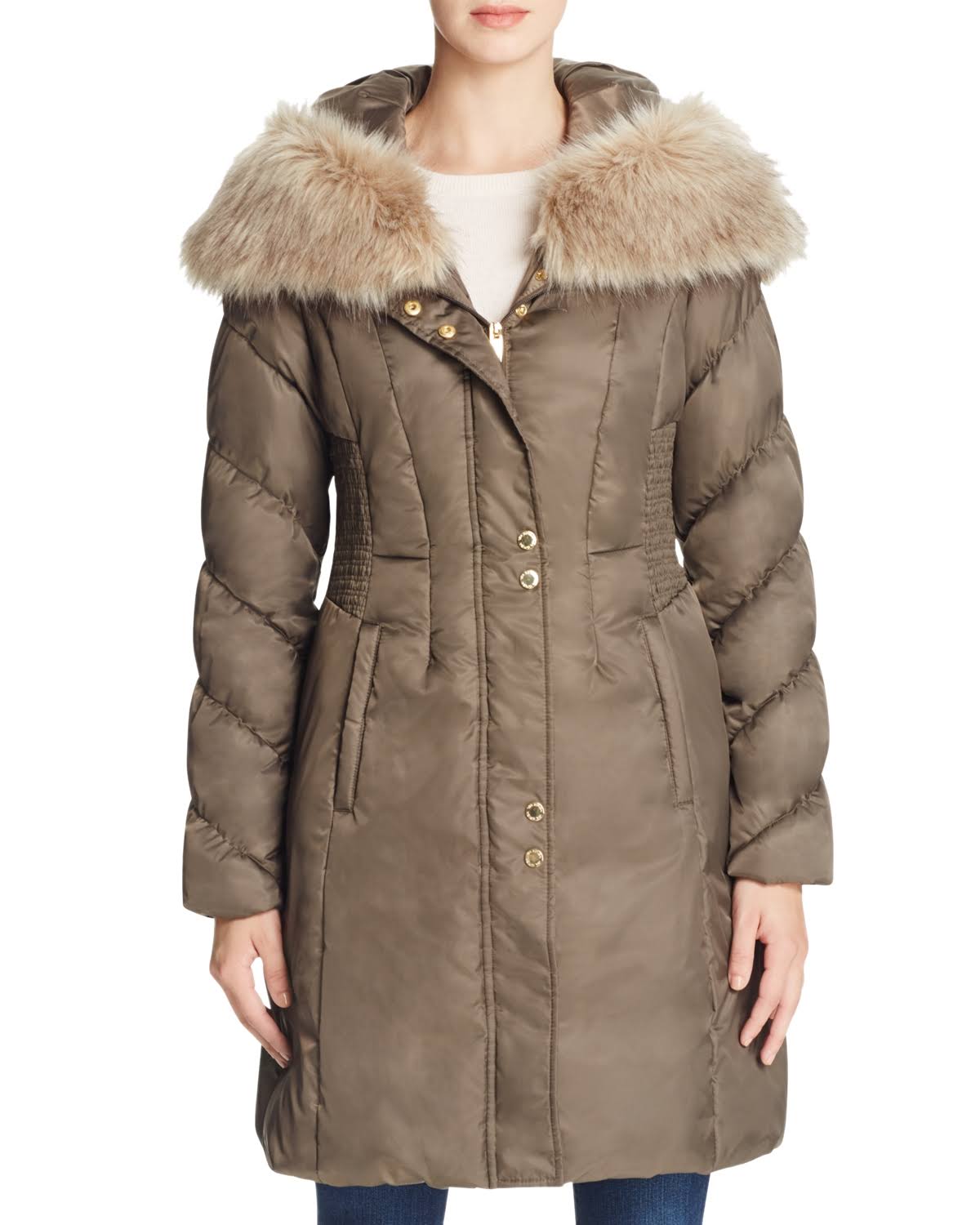 Smocked Coat C84164