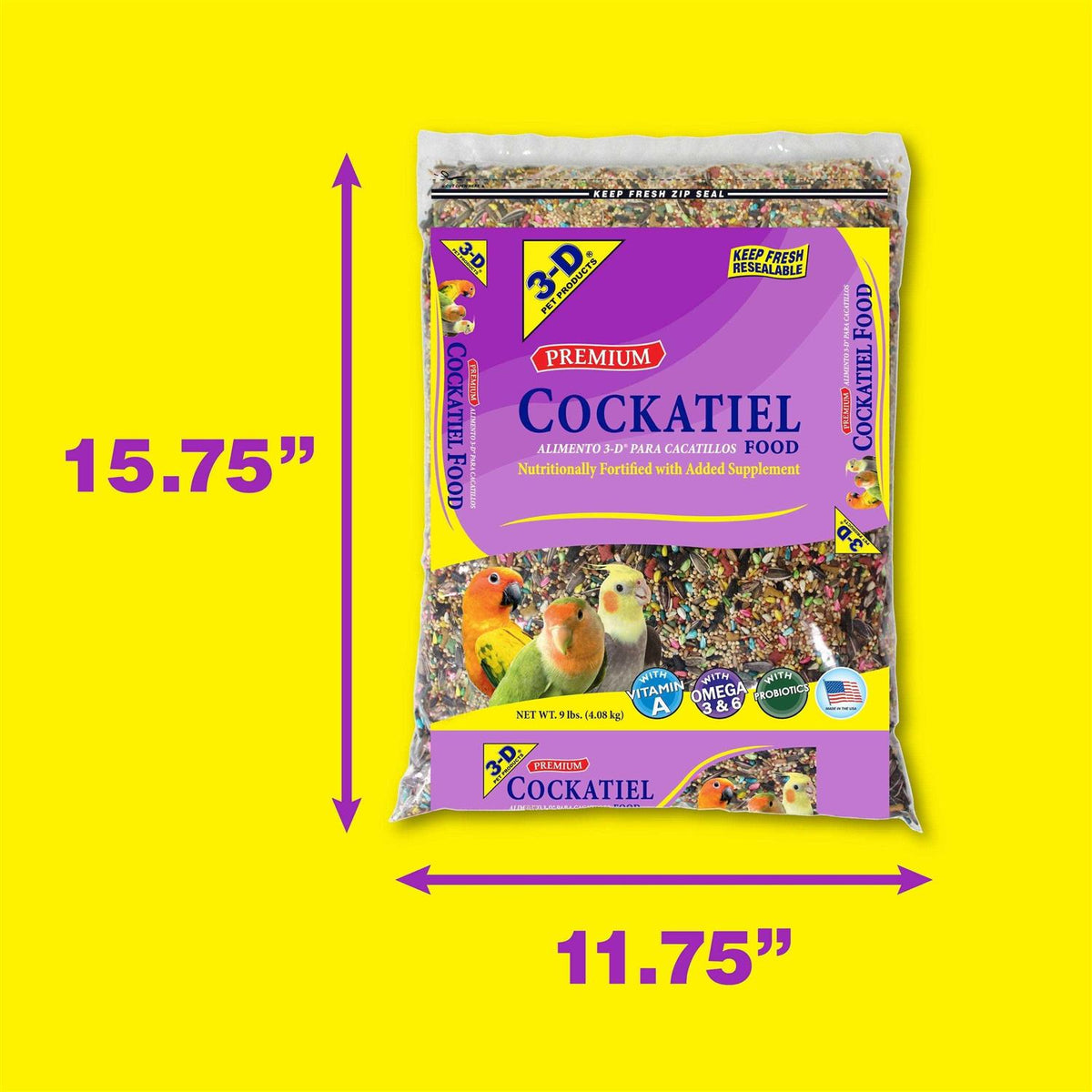 Cockatiel Bird Food Seeds C38822