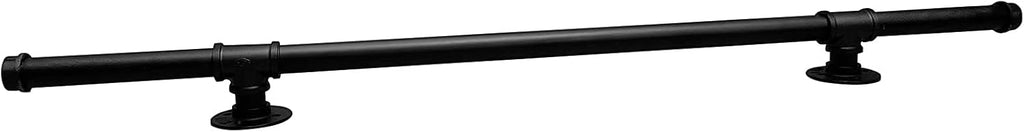 Black Steel Pipe Stair Railing Handrail K1233