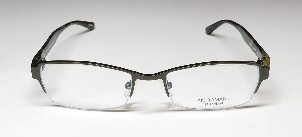 Titanium Half-Rimless Eyeglass Frame Y66337