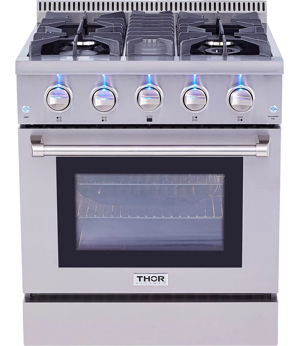 30-Inch Gas Range Stainless Steel O658