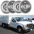 17inch Polished Stainless Steel 8 Lug Wheel Simulators N3576