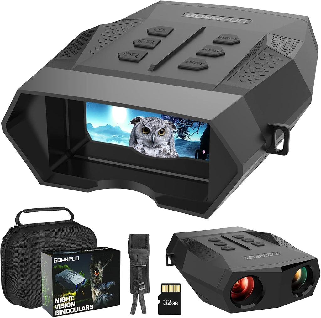 Digital Infrared Night Vision Binoculars with 32GB Memory Card U170
