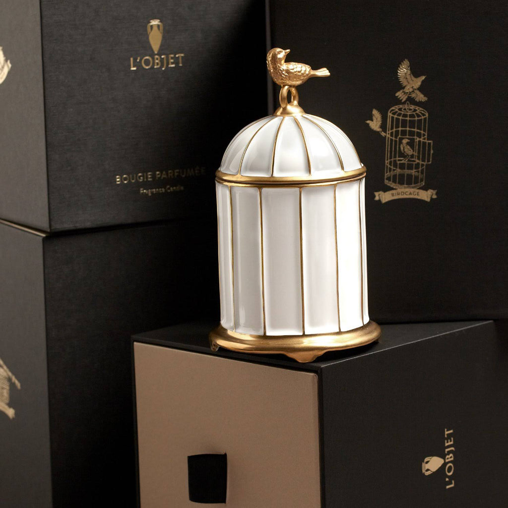 Bird Cage Candle B17514