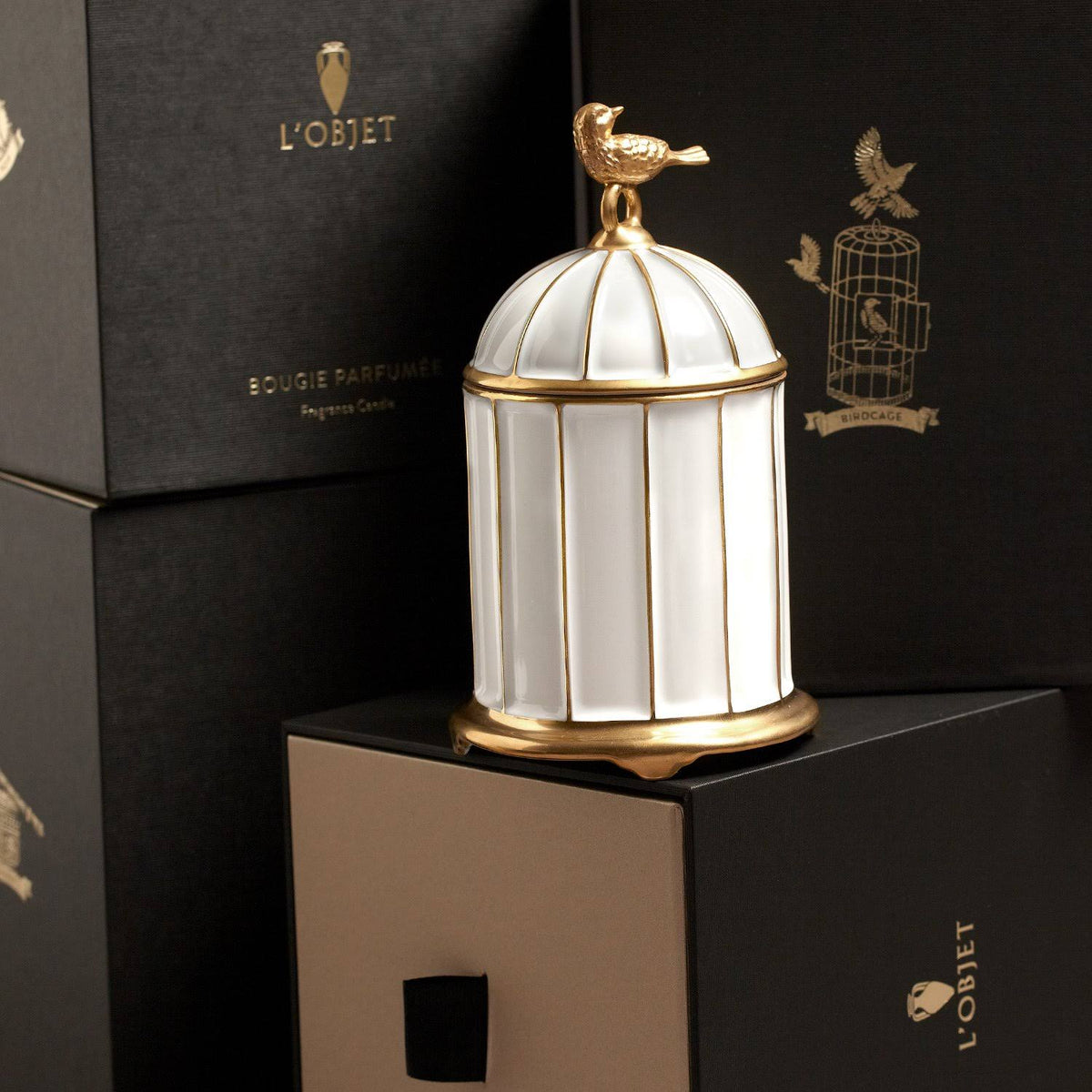 Bird Cage Candle B17514