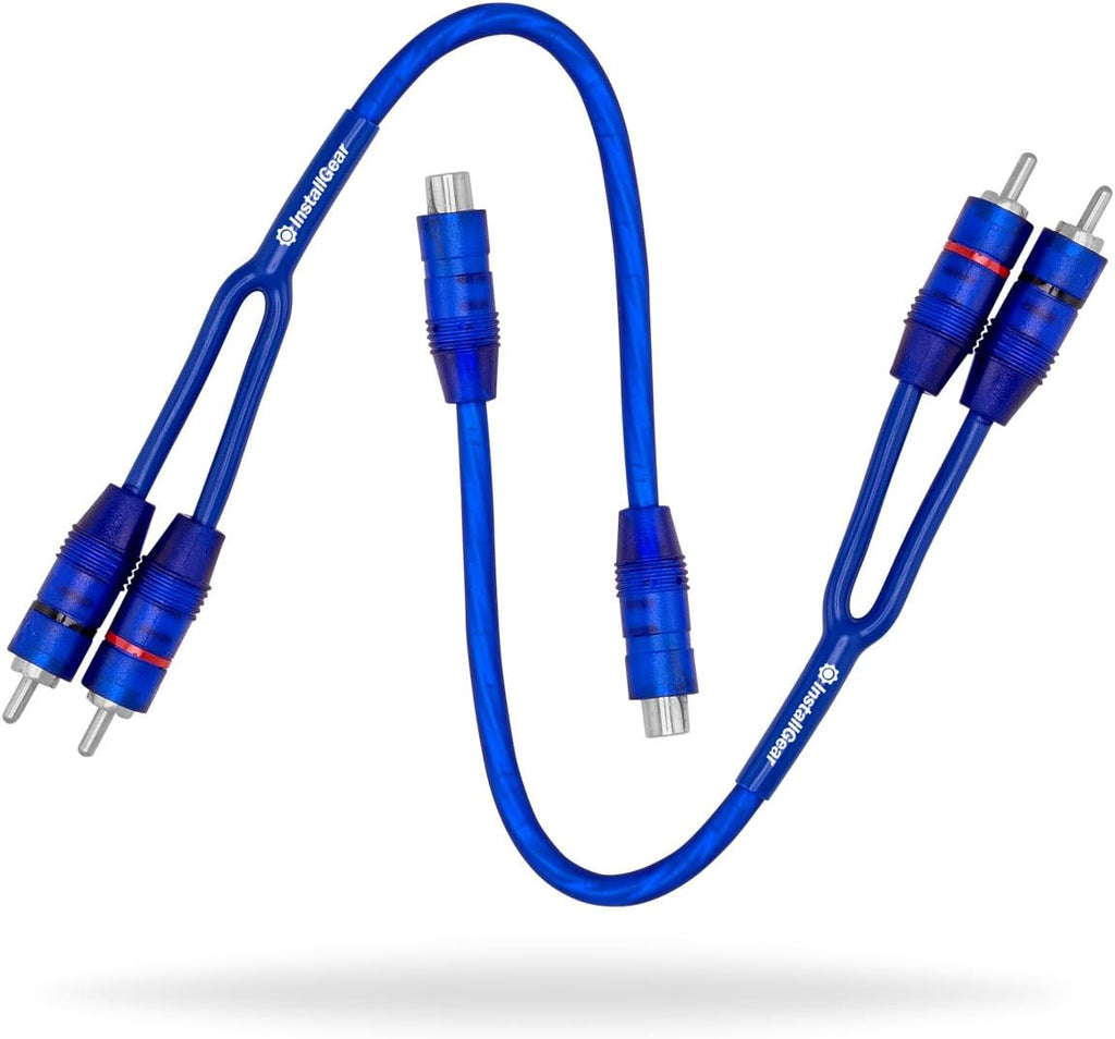 20ft Shielded 2-Channel RCA Cable Pack of 2 J4787