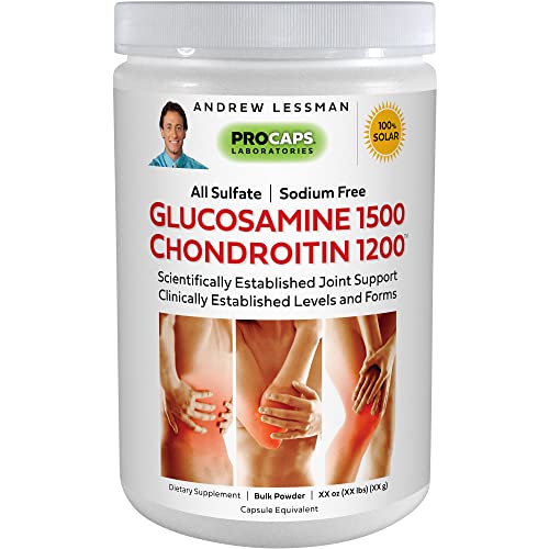 Glucosamine 1500 Chondroitin 1200 Bulk Powder Q8623