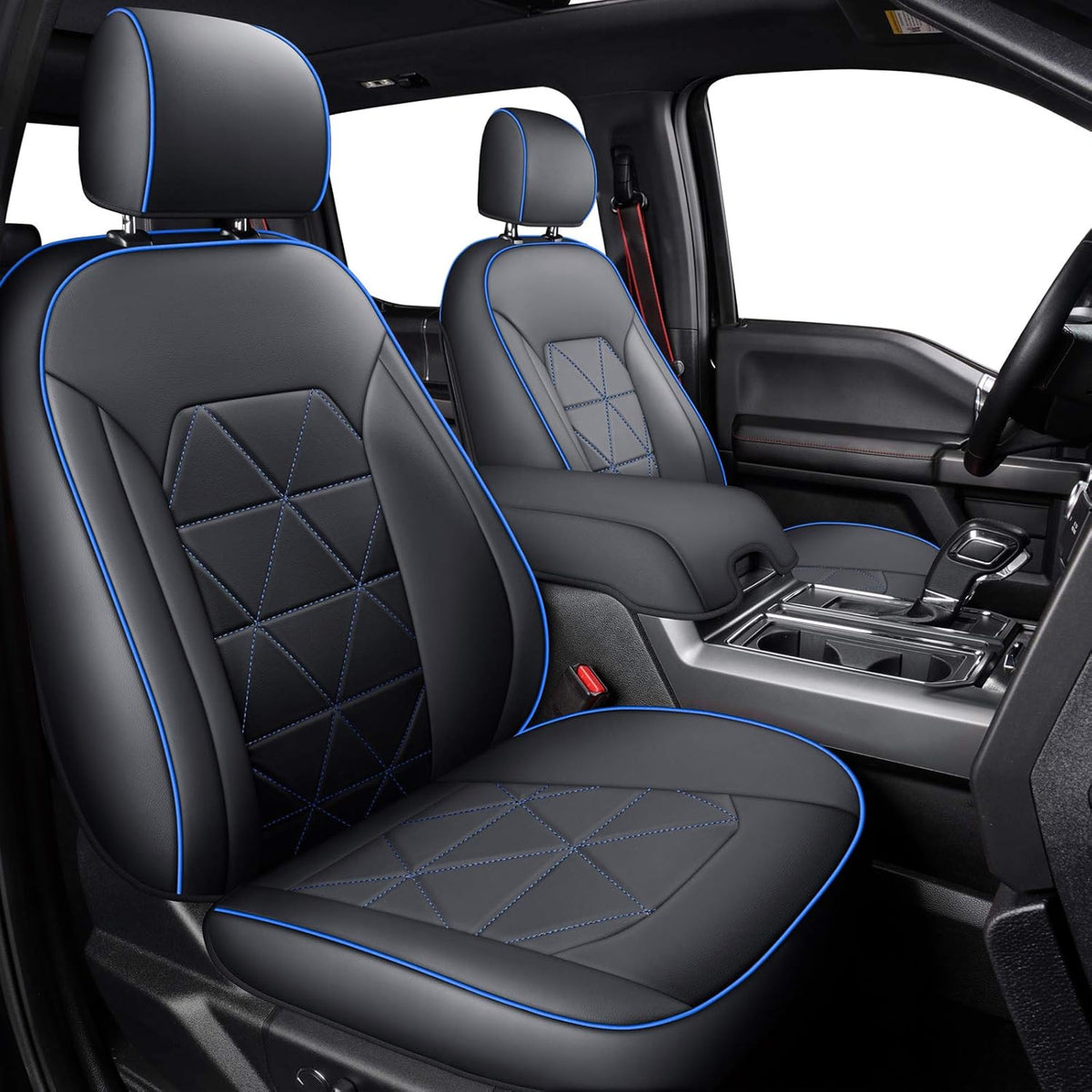 Custom Seat Covers with Faux Leather T86743