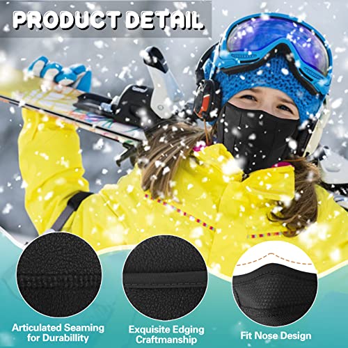 Kids Balaclava Ski Mask Winter Breathable Face Mask Windproof Neck Warmer W672
