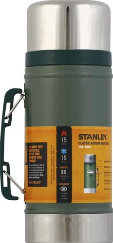 Hammertone Green 24 OZ Stainless Steel Vacuum Insulated Food Jar F10470