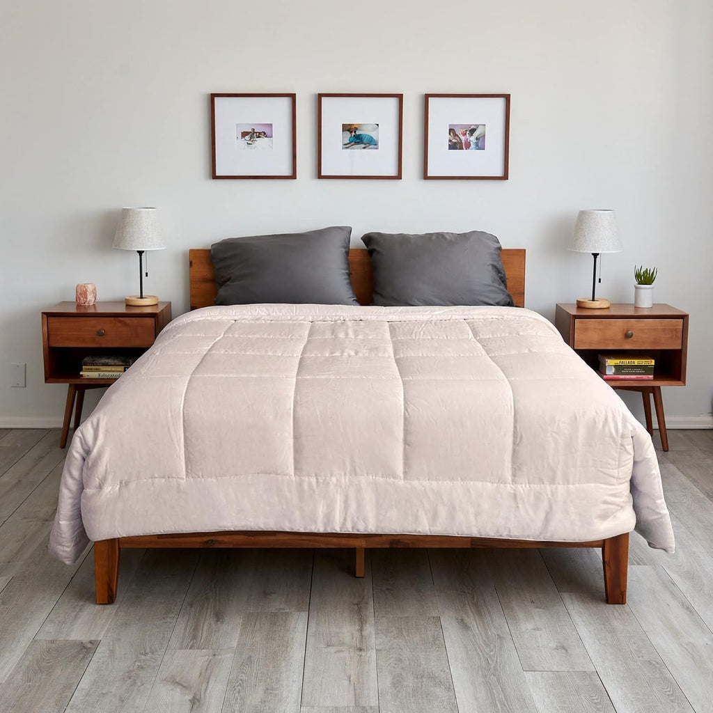 Eucalyptus Down Alternative Comforter Queen Grey X54119