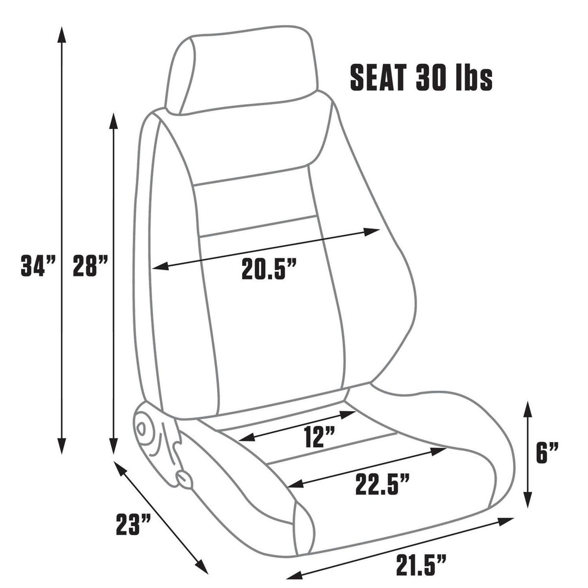 Vinyl Seat M7330