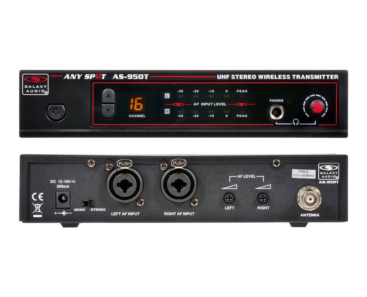 Black In-Ear Wireless System H3446