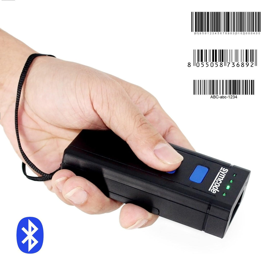 Portable Bluetooth 1D Mini Wireless Handheld CMOS Barcode Scanner K54091