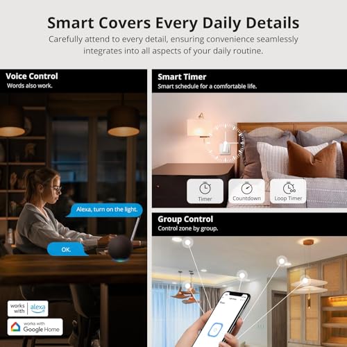 ZigBee Smart Light Switch 2-Pack V782