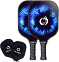 USAP Approved Carbon Fiber Pickleball Paddles Set of 2 S21082