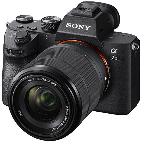 Full Frame Mirrorless Camera with 28-70mm Lens Kit, Telephoto and Wide-Angle Lens Set, 64GB Memory Cards, Bag and Accessories (26 Items) L9257