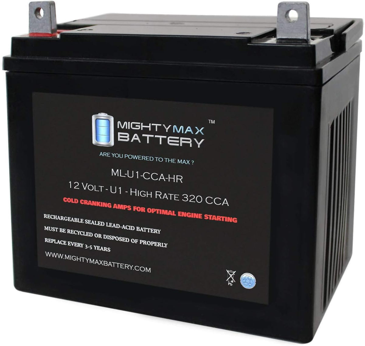 12V 320CCA Battery H2591