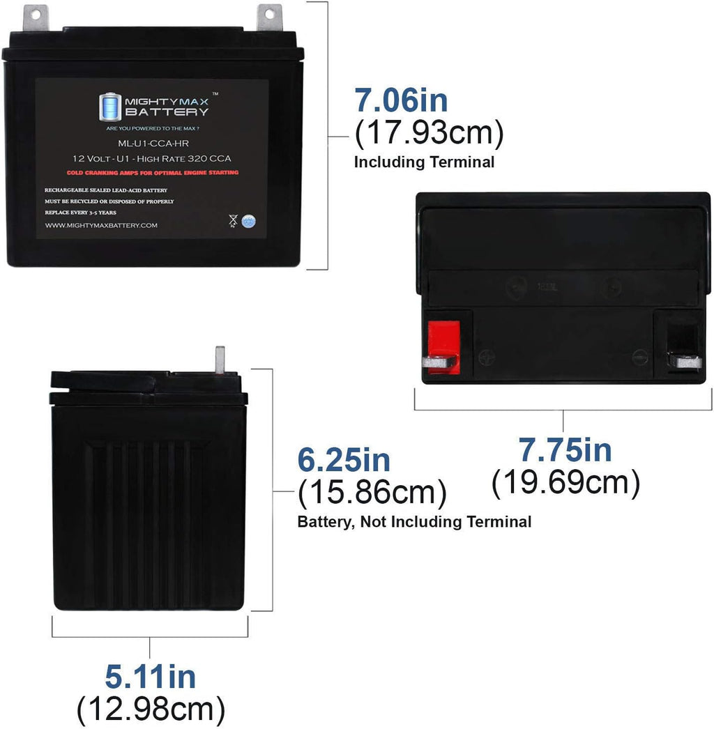 12V 320CCA Battery H2591