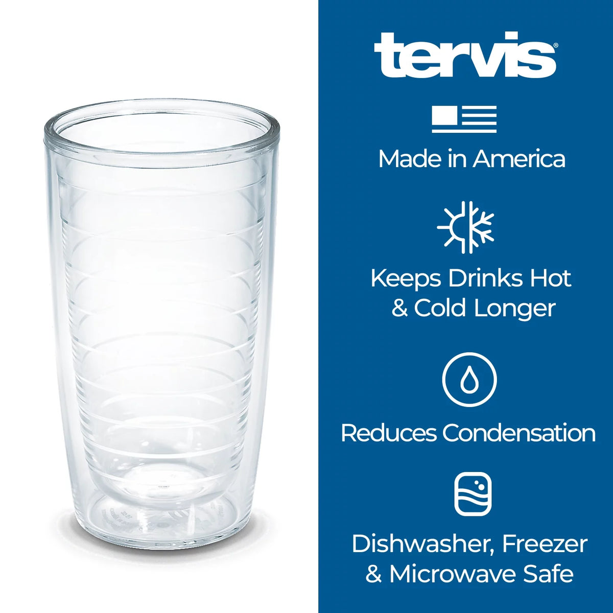 16oz 4pk Double Walled Insulated Tumbler with Lid Q884319