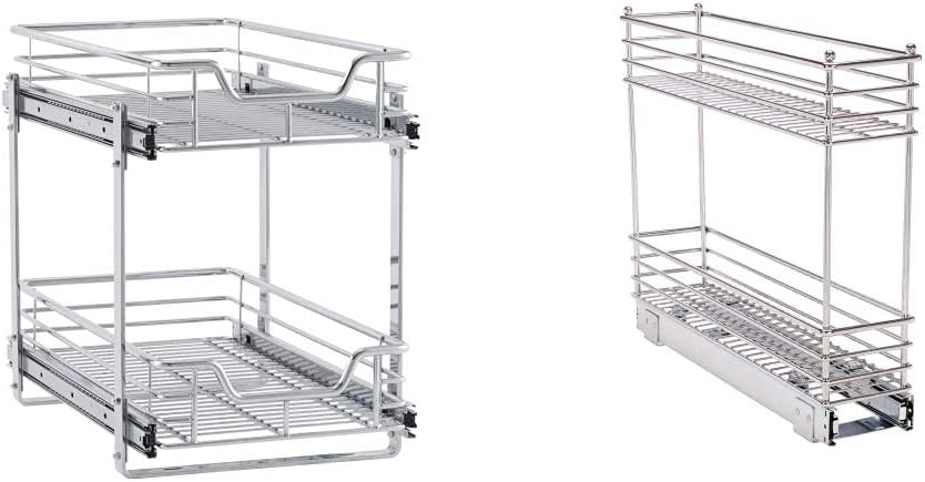 2-Tier Sliding Cabinet Organizer N2000