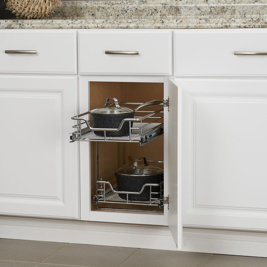 2-Tier Sliding Cabinet Organizer N2000