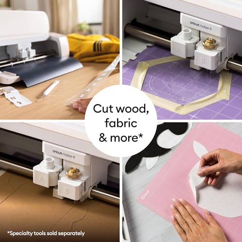 Smart Cutting Machine with Smart Vinyl, Cardstock, Transfer Tape, Iron On HTV, Mat, Pens, Tool Kit W880989