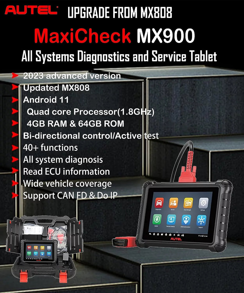 OBD2 Scanner 40+ Function Bi Directional Scan Tool L6901
