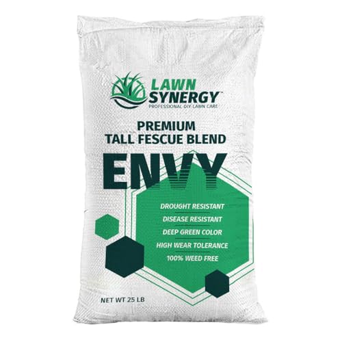 Tall Fescue Grass Seed - 25lbs. - Dark Green Color X9643