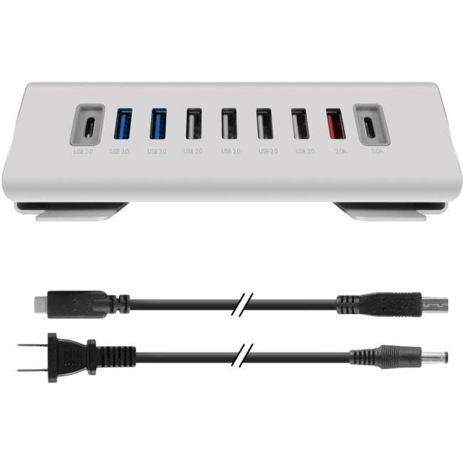 USB-C to 9 Port USB-A / USB-C Hub & Charger H211