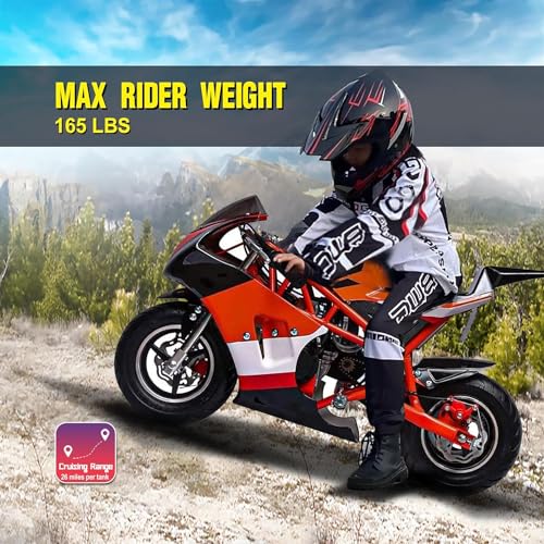 40CC 4-Stroke Gas Mini Pocket Bike O4589