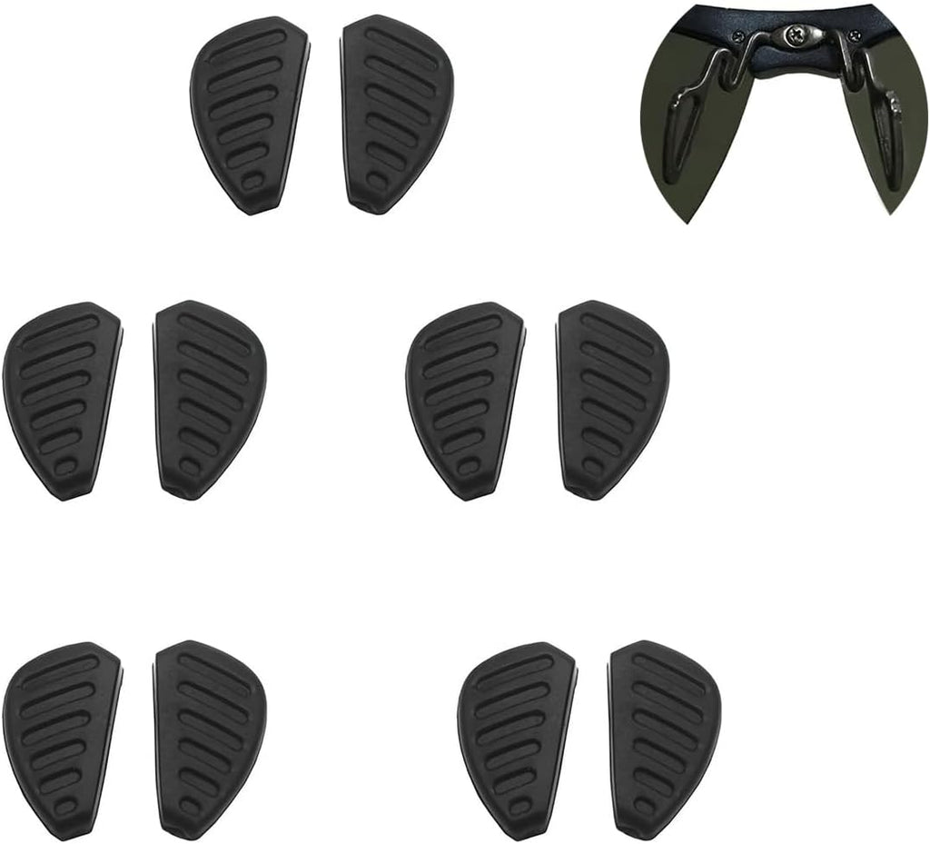 5 Pairs Plug-in Silicone Nose Pads for Eyeglass Sunglasses Z673