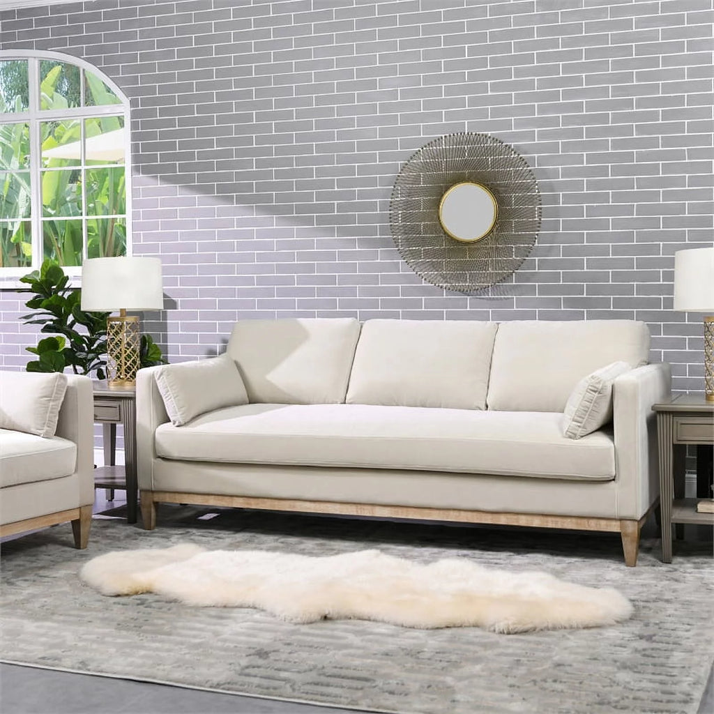 French Beige Sofa Y306