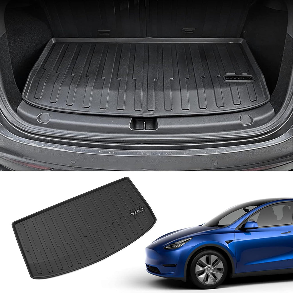 Tesla Model Y Trunk Mats Cargo Liners Floor Mats All Weather M41565