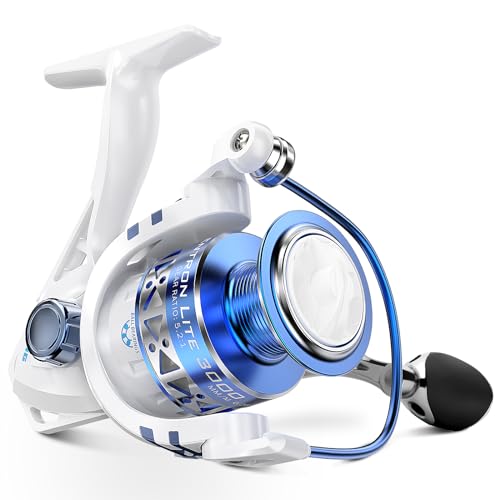 Spinning Reels, Size 500, 5.2:1 Gear Ratio, CNC Aluminum Spool, 9+1 BB Z6065