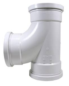6 in. SDR 35 PVC Tee Wye Q414