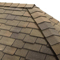 Double-Layer Hip and Ridge Cap Roofing Shingles (20 lin. ft. per Bundle) (30-Pieces) Z154