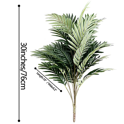 UV Resistant Artificial Palm Tree 30" Tall Faux Plant C7032