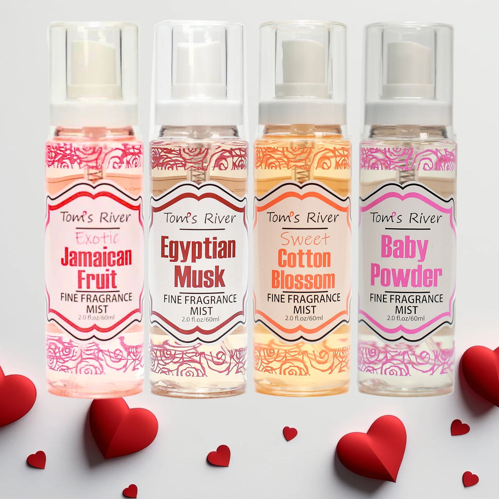4 Pc Fine Fragrance Body Mist Set C693