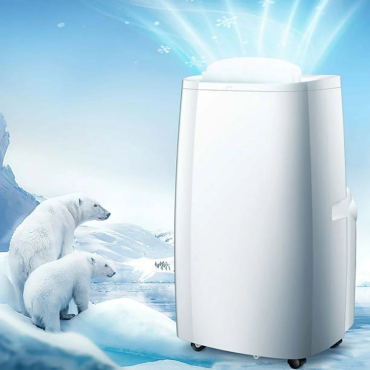 10200BTU Portable Air Conditioner White 3 in 1 Q54995