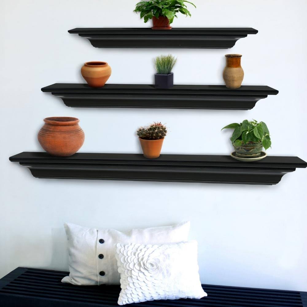 White MDF Mantel Shelf 48x22 U235